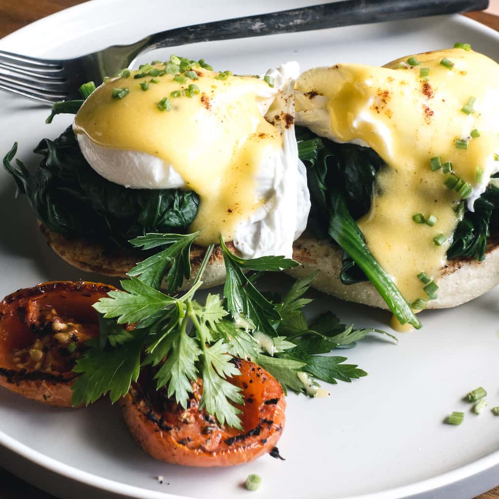 Eggs benedict florentine