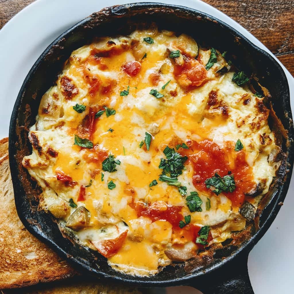 Garden scramble skillet